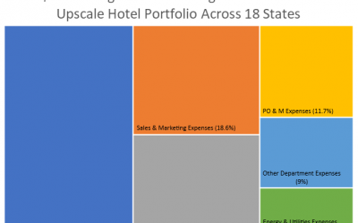 Hotel Efficiency Rankings, Targeted Peer-Based Improvements & Cost Savings for a 46 Hotel Portfolio